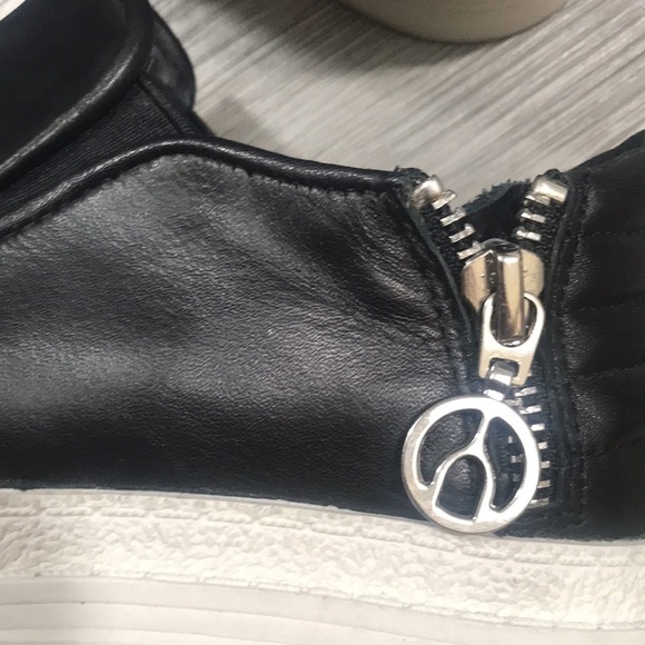 The Wishbone Collection Black Suede & Leather Creepers size 7 - Picture 7 of 9